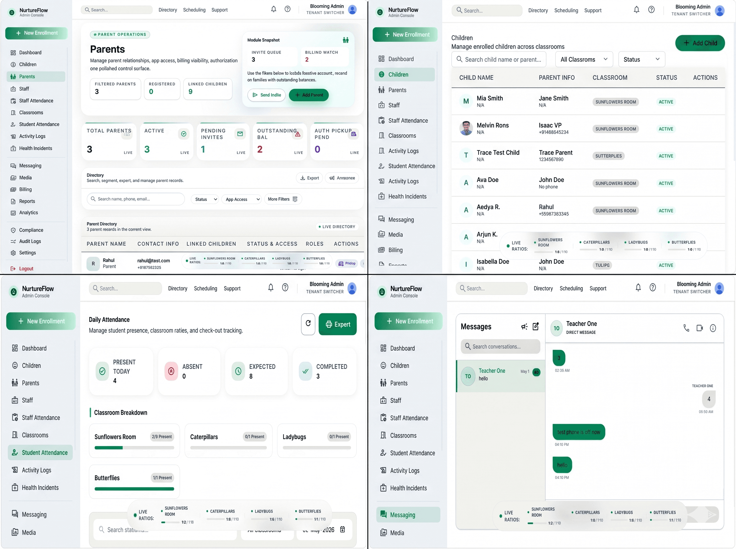 Admin Dashboard screenshot