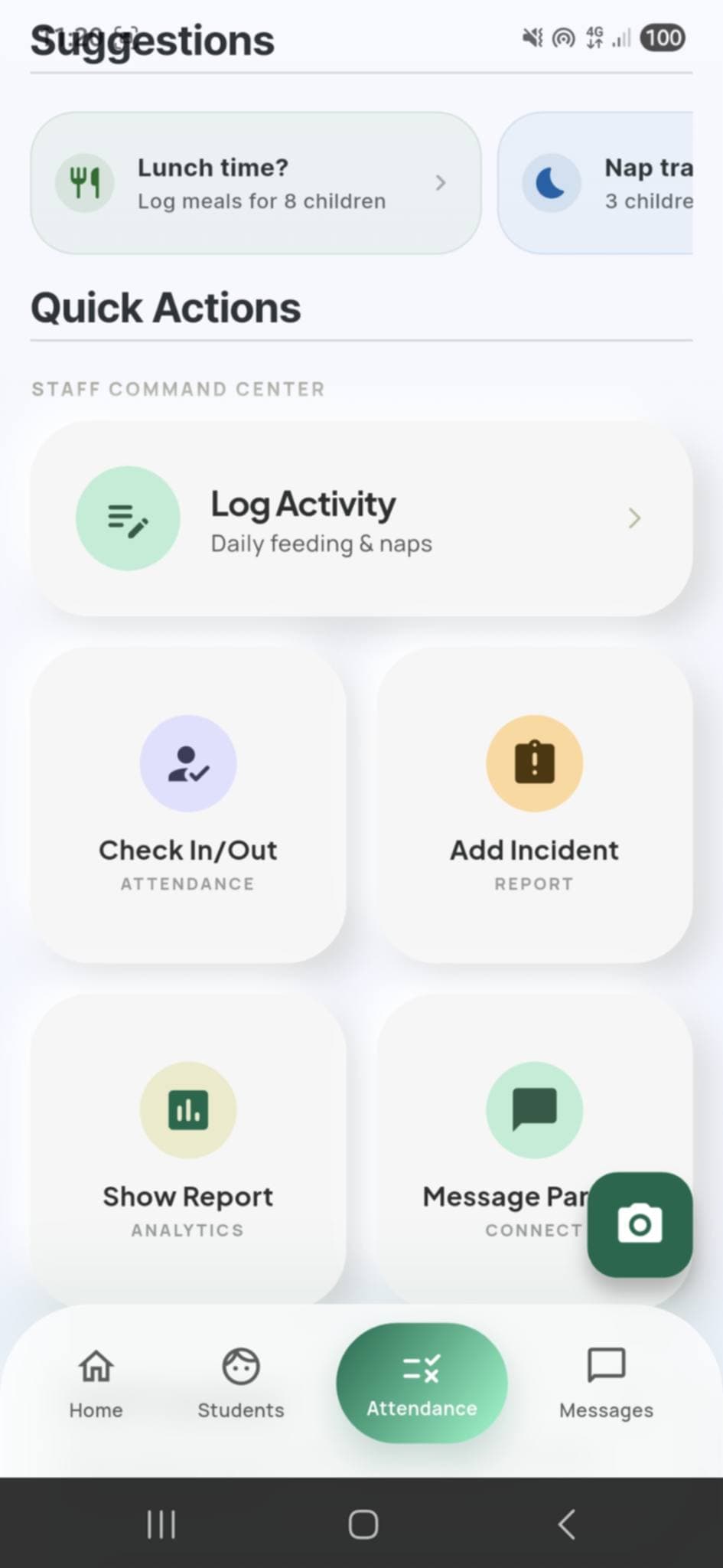 Mobile App Workflow screenshot